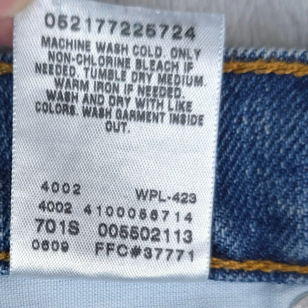 Vintage Levis 550 Jeans Mens 40x30 Blue Relaxed Fit Tapered‎ Leg Denim 2002